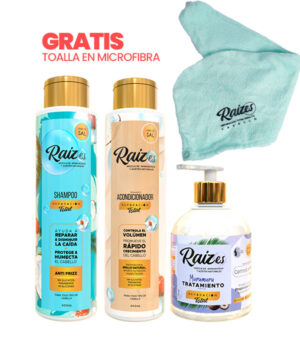 Shampoo de coco y mamey + acondicionador + crema con murumuru + Obsequio