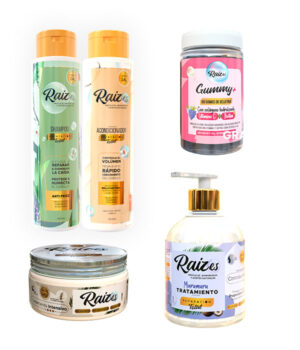 KIT  BIENESTAR para cabellos con raíz grasa